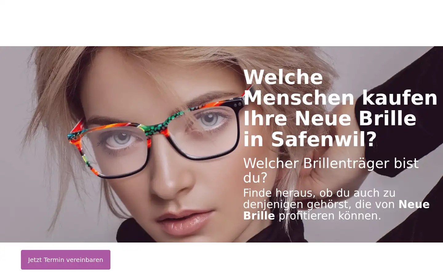 Screenshot of neuebrille.ch