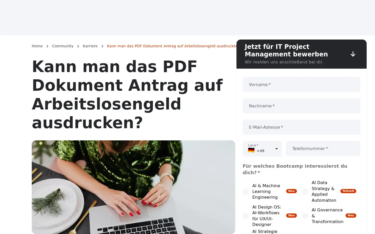 Screenshot of neuefische.de
