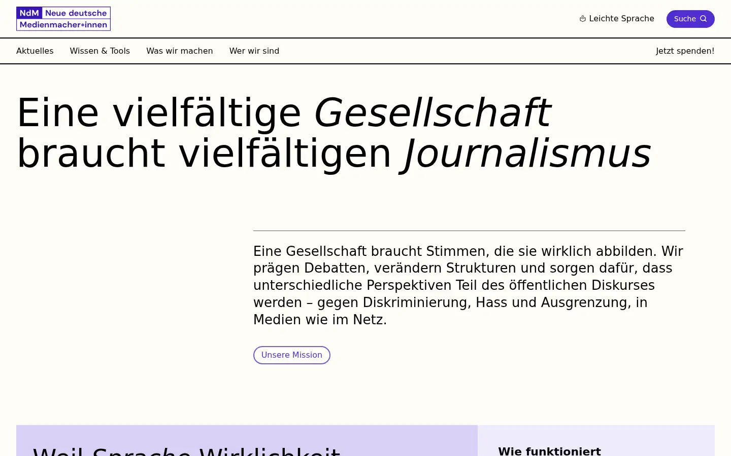 Screenshot of neuemedienmacher.de
