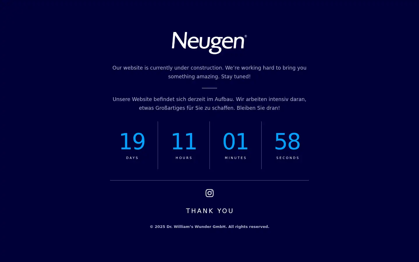 Screenshot of neugen.at