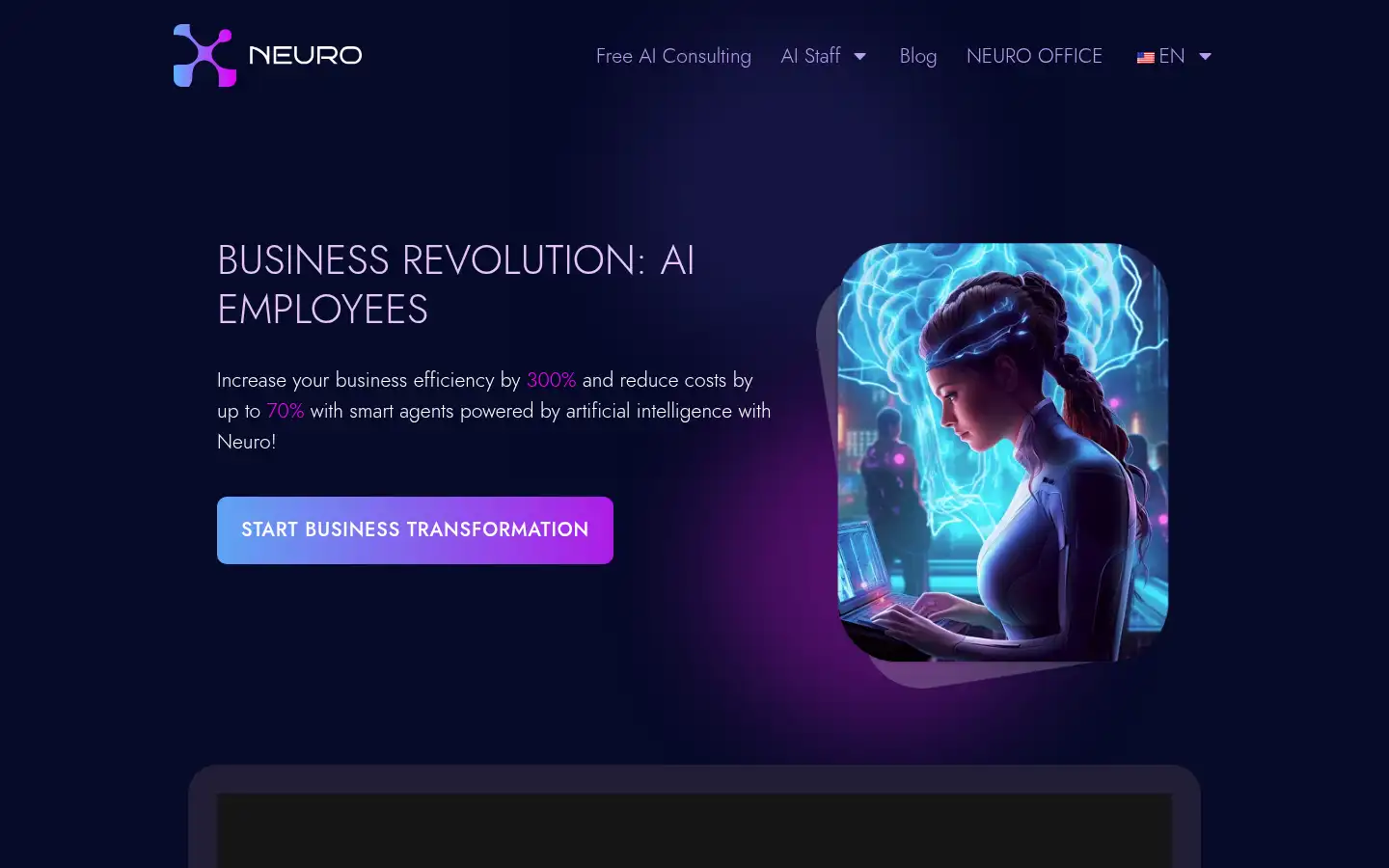 Screenshot of neurobiz.org