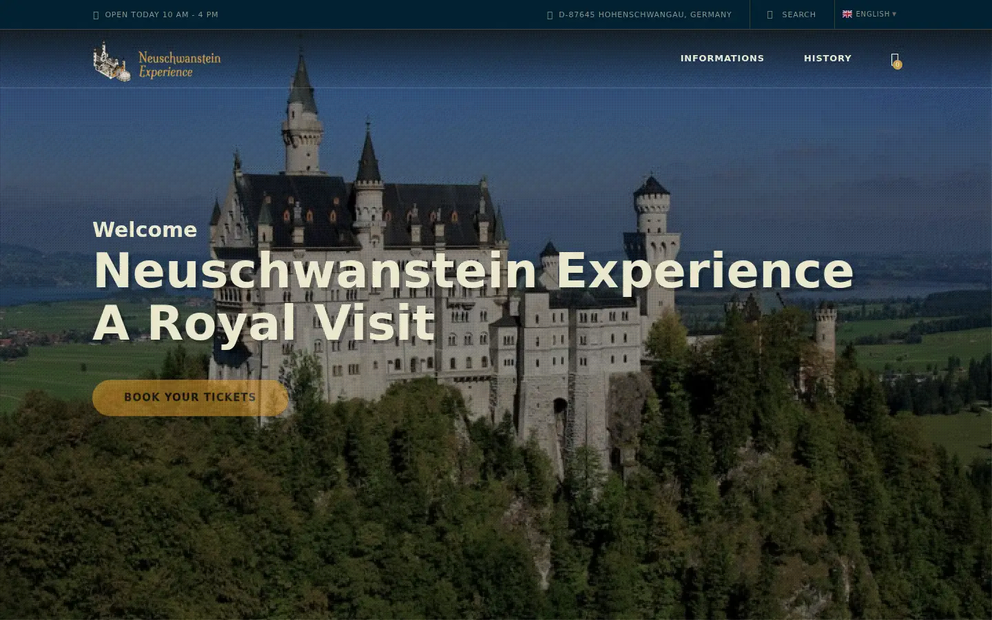 Screenshot of neuschwanstein-experience.com