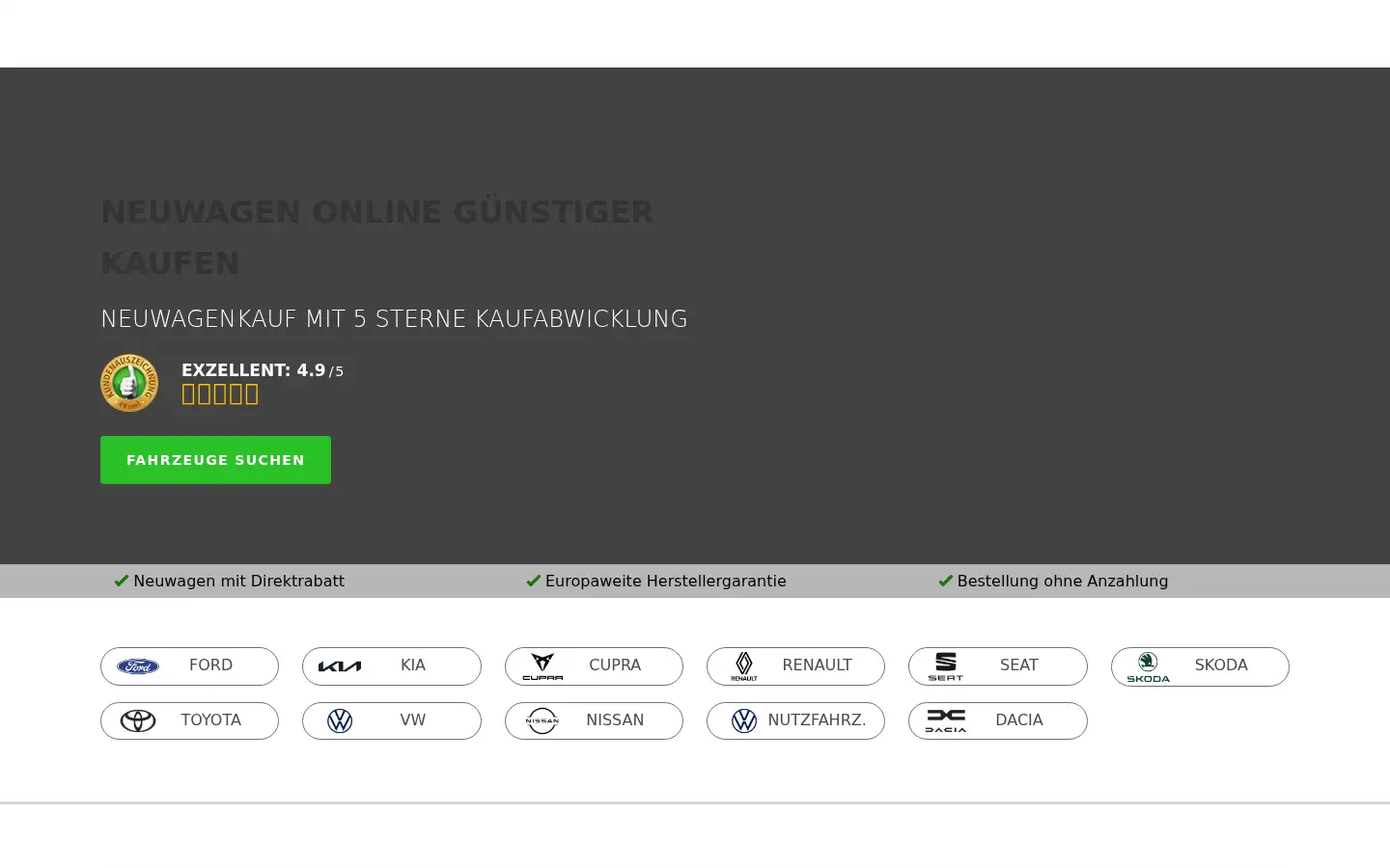 Screenshot of neuwagenkaufonline24.de