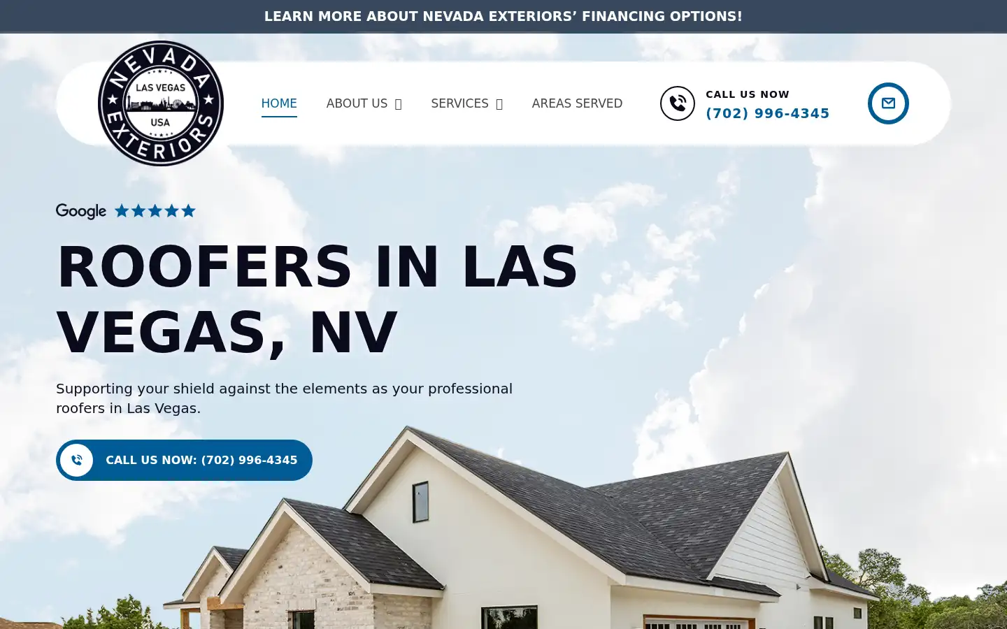 Screenshot of nevadaexteriors.com