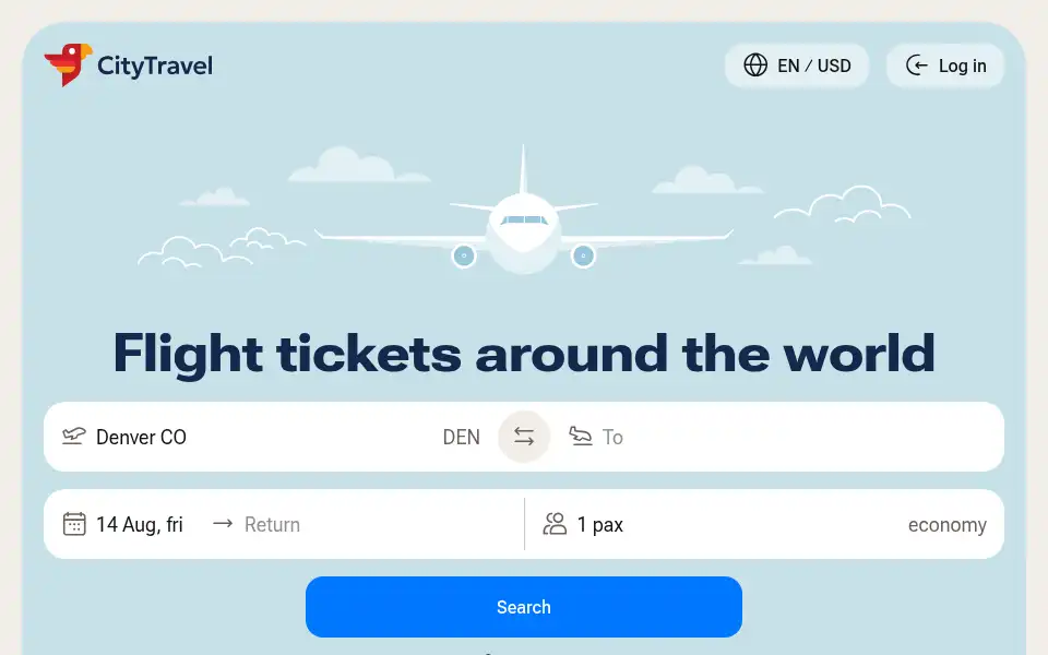 Screenshot of new.city.travel