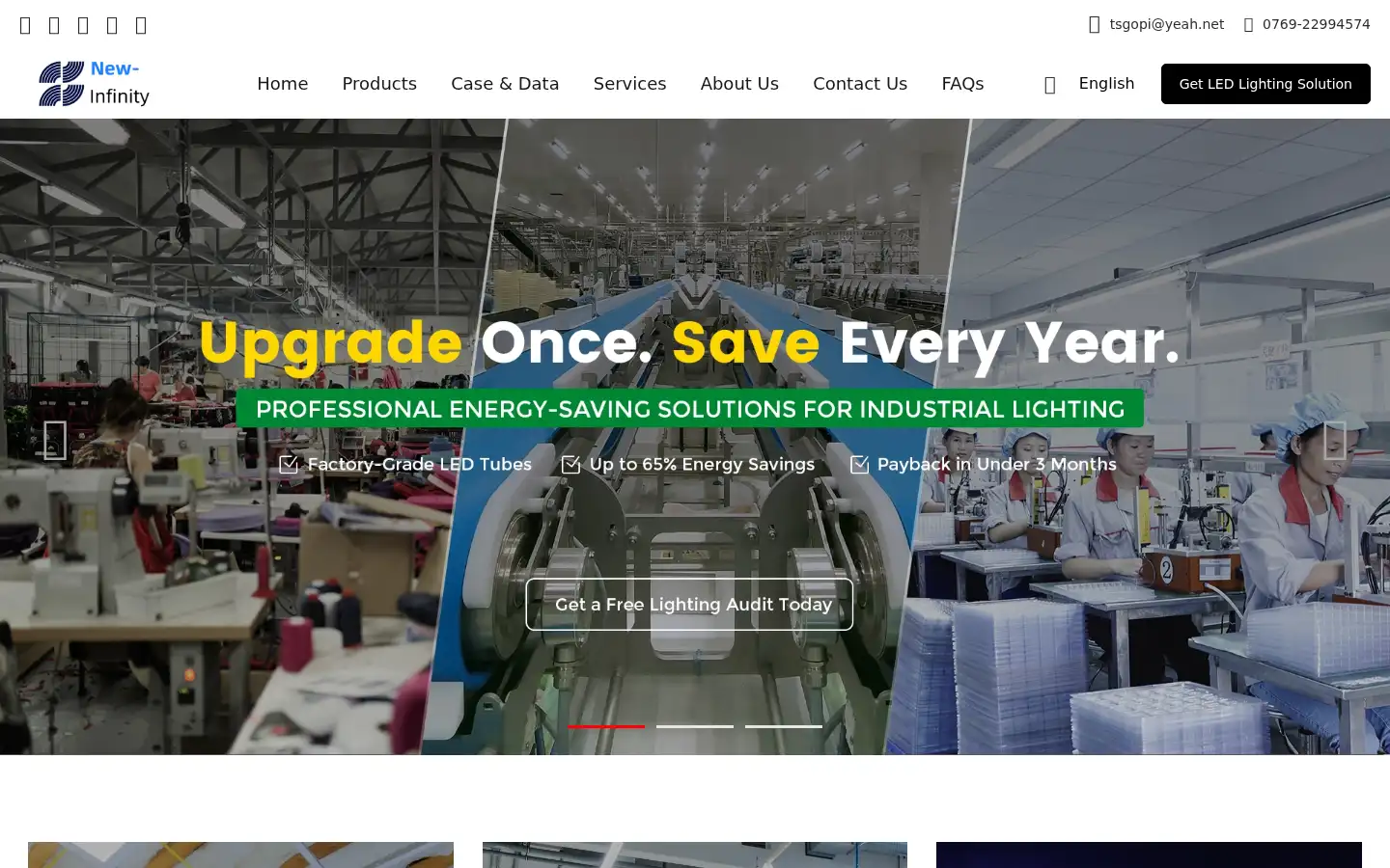 Screenshot of new-infinity.com