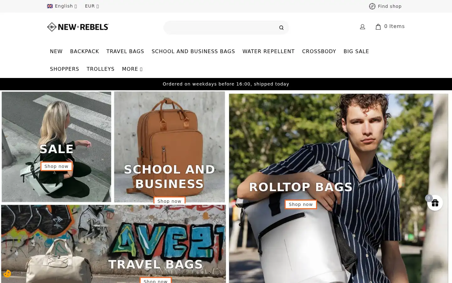 Screenshot of new-rebels.com