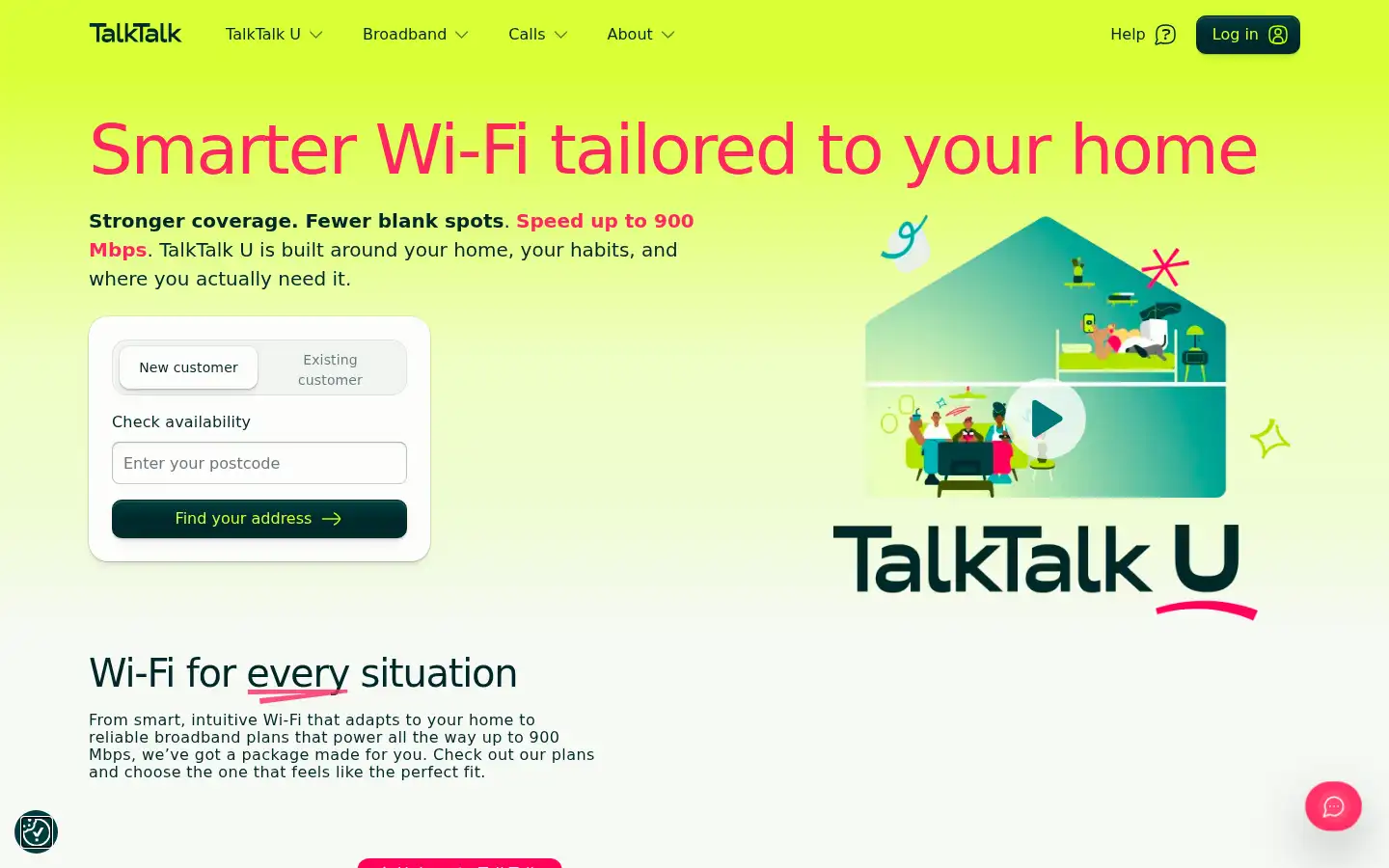 Screenshot of new.talktalk.co.uk