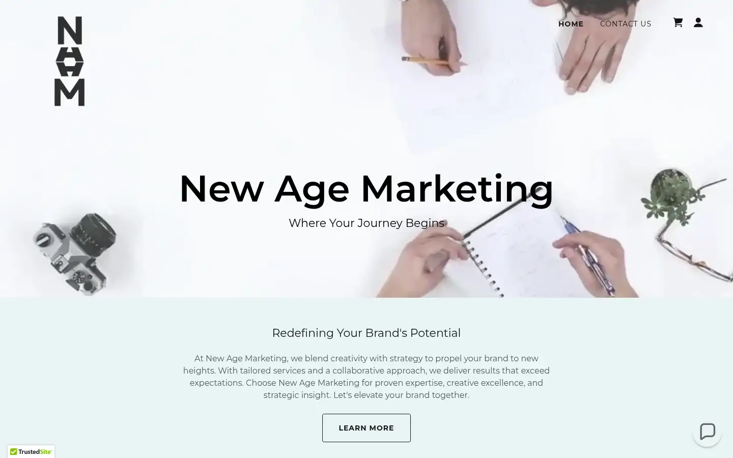 Screenshot of newagemktg.ca