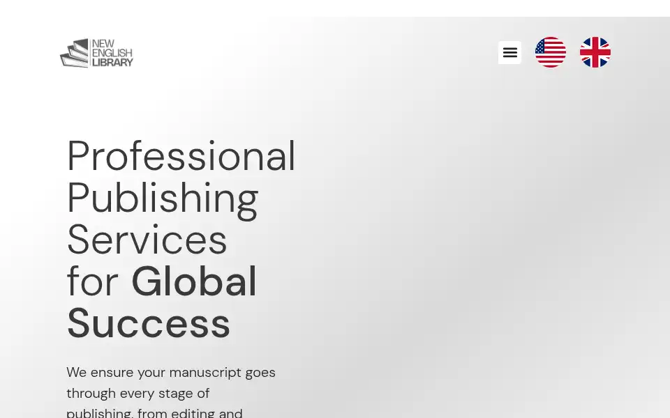 Screenshot of newenglishlibrary.com