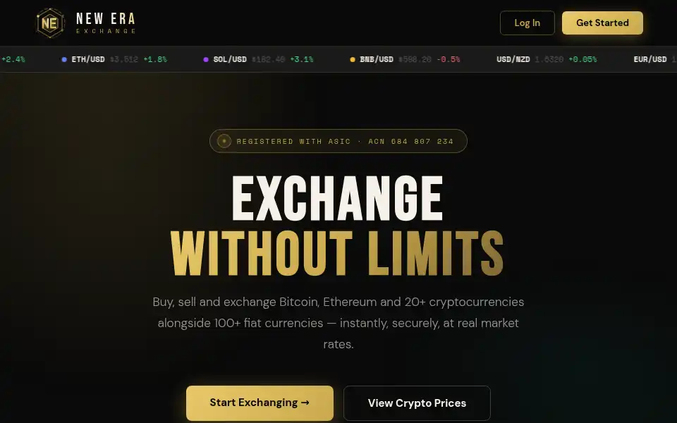 Screenshot of neweraex.com