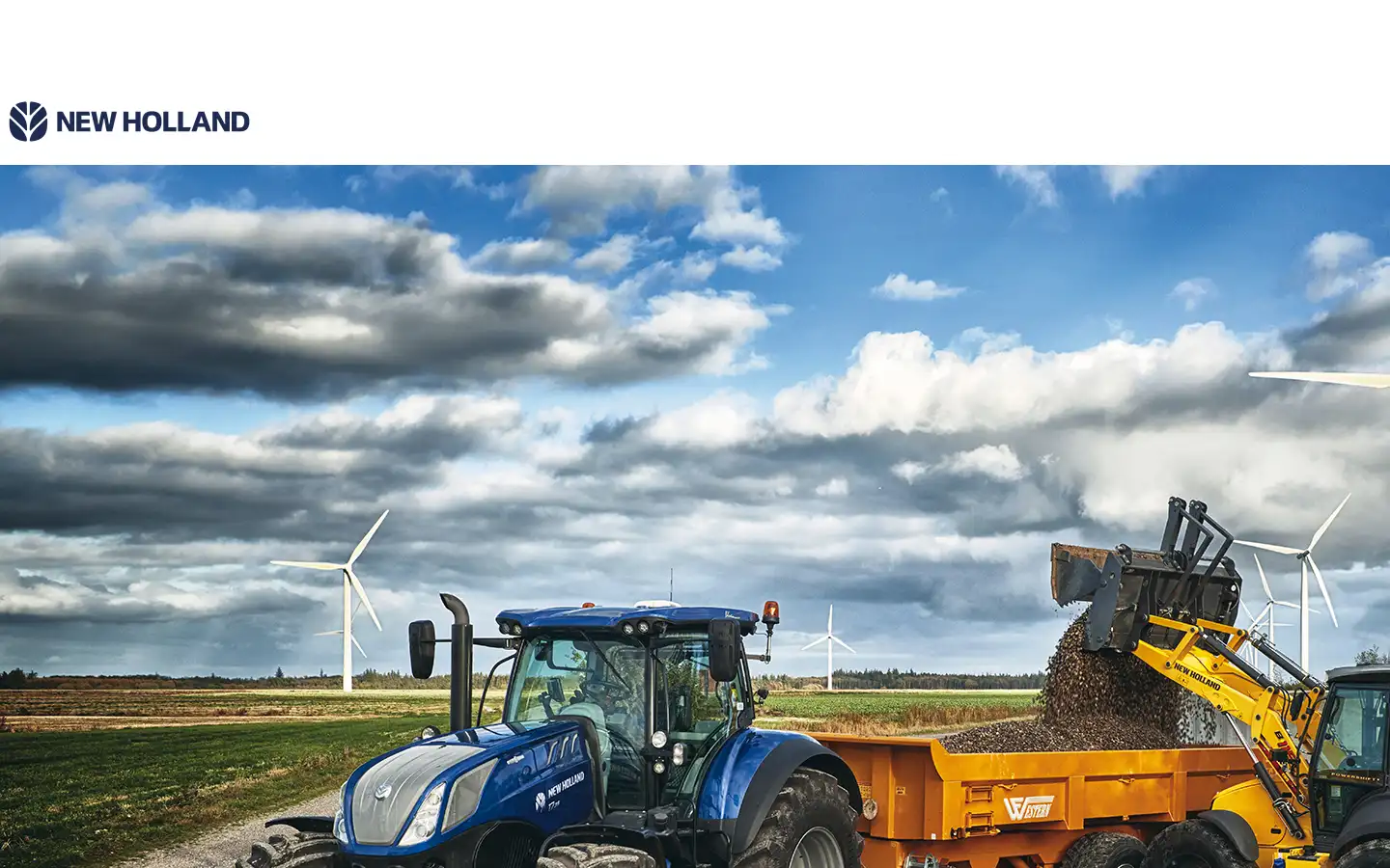 Screenshot of newholland.com