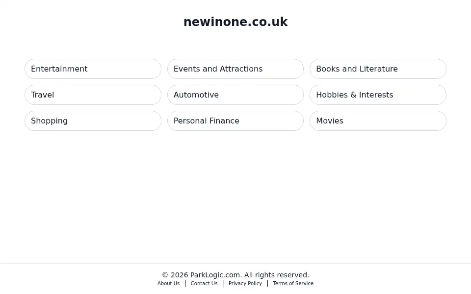 Screenshot of newinone.co.uk