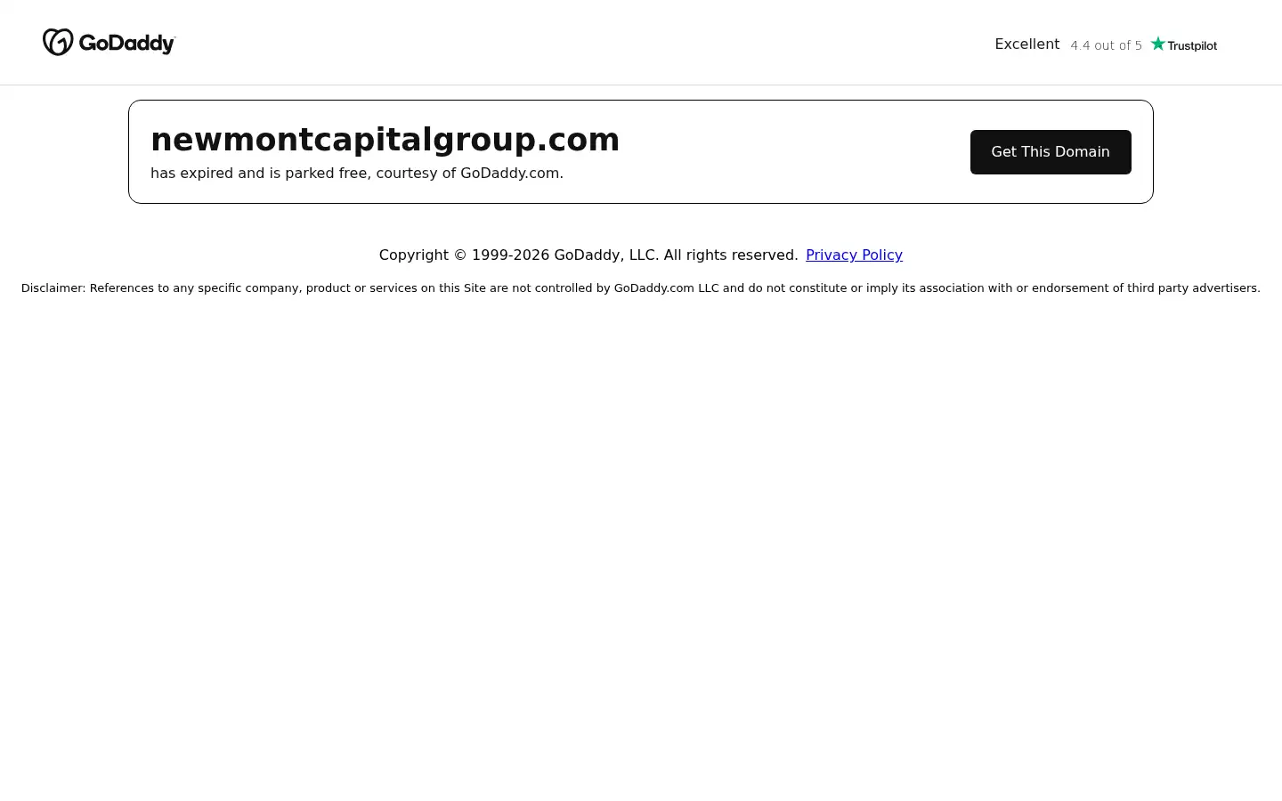 Screenshot of newmontcapitalgroup.com