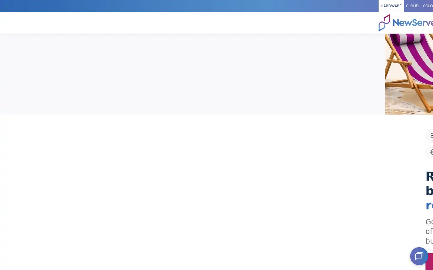 Screenshot of newserverlife.com