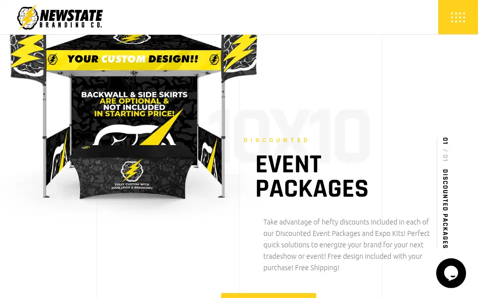 Screenshot of newstatebranding.com
