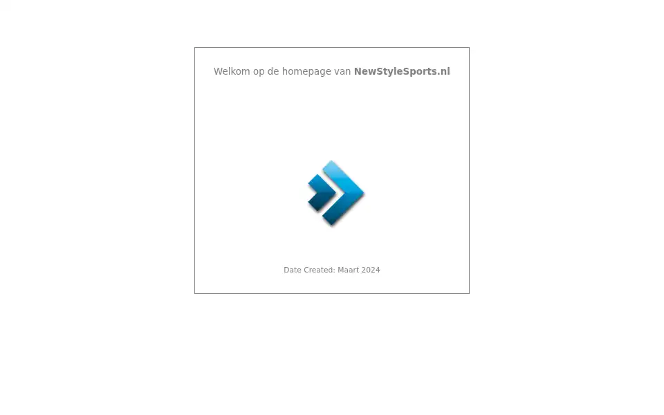 Screenshot of newstylesports.nl
