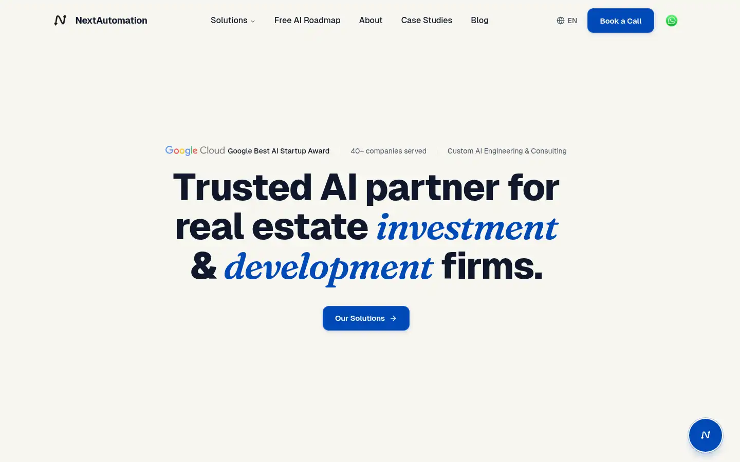 Screenshot of nextautomation.us