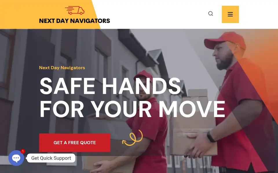 Screenshot of nextdaynavigators.co.uk