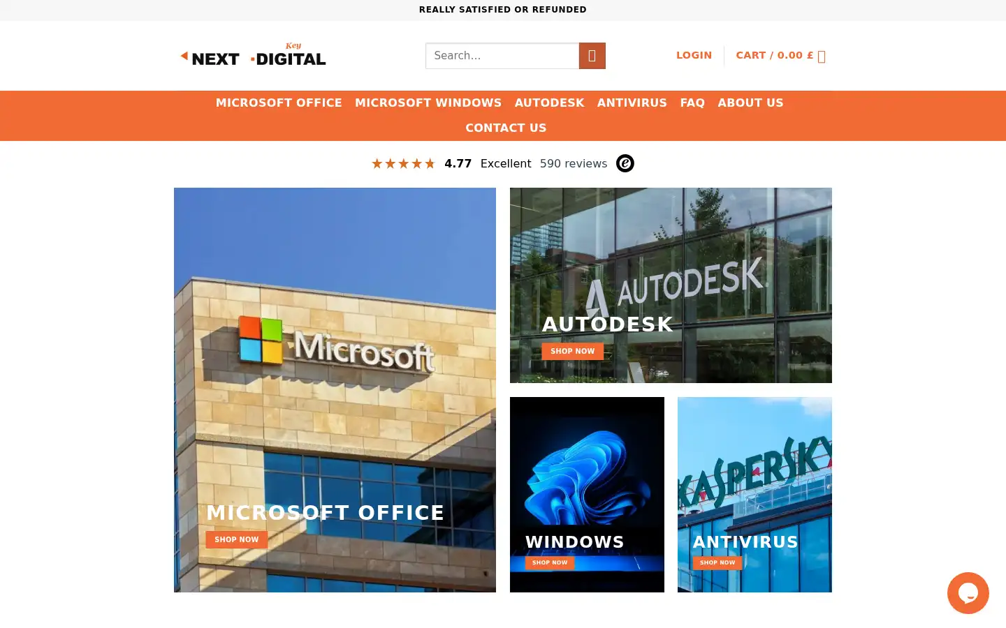 Screenshot of nextdigitalkey.co.uk
