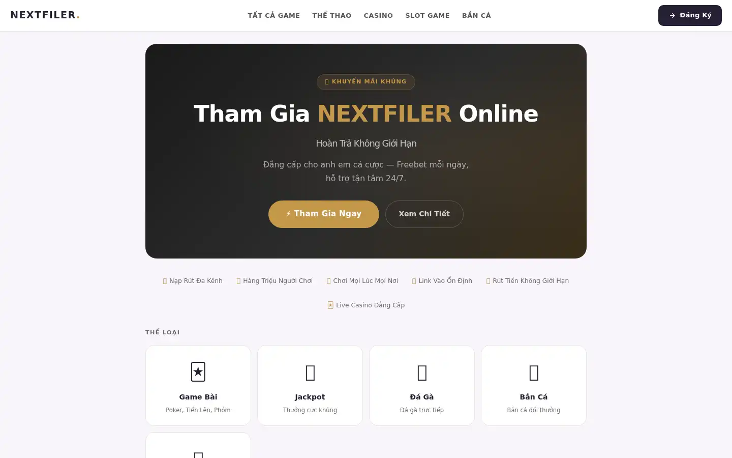 Screenshot of nextfiler.pk