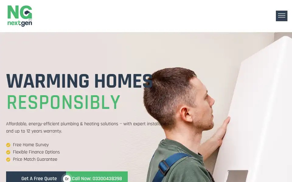Screenshot of nextgeninc.co.uk