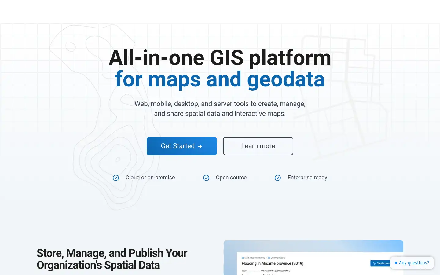 Screenshot of nextgis.com