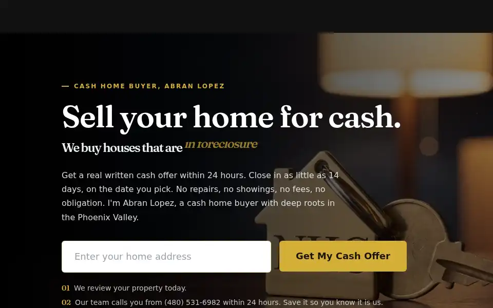 Screenshot of nexthomecapital.com