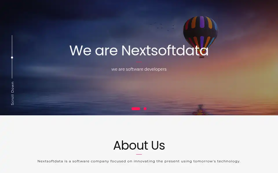 Screenshot of nextsoftdata.com