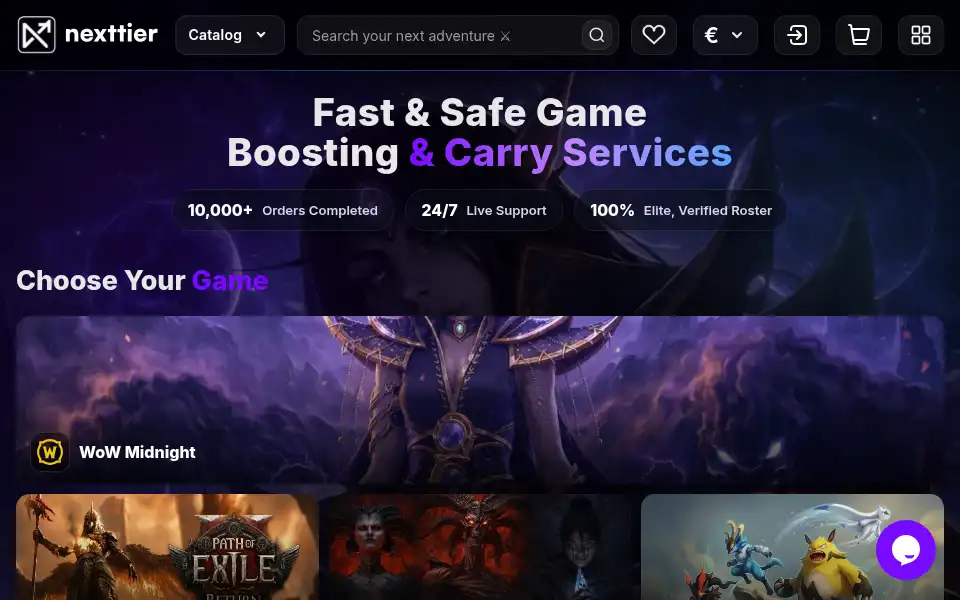 Screenshot of nexttier.pro