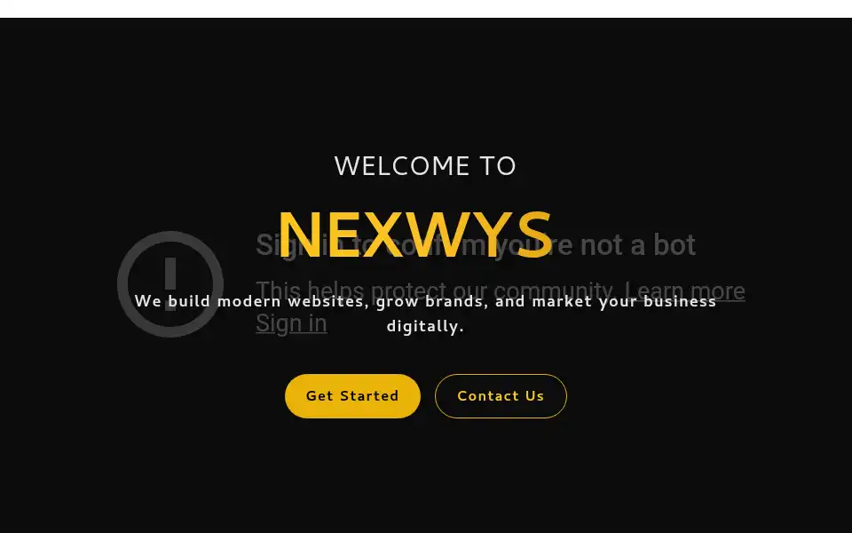 Screenshot of nexwys.com
