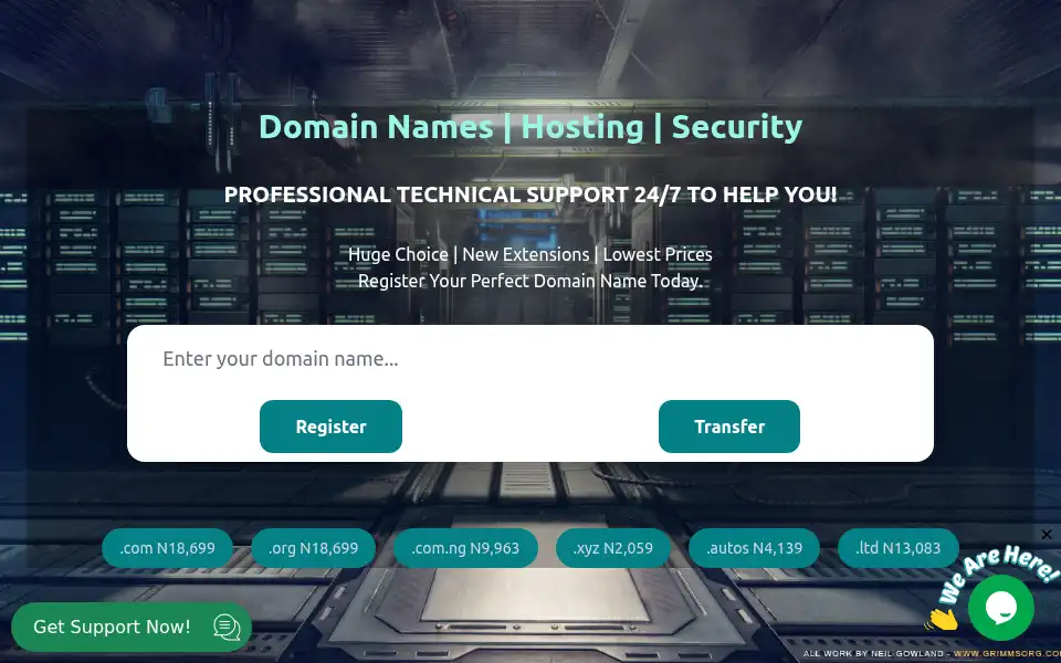 Screenshot of nexxyhost.com