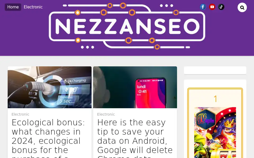 Screenshot of nezzanseo.com