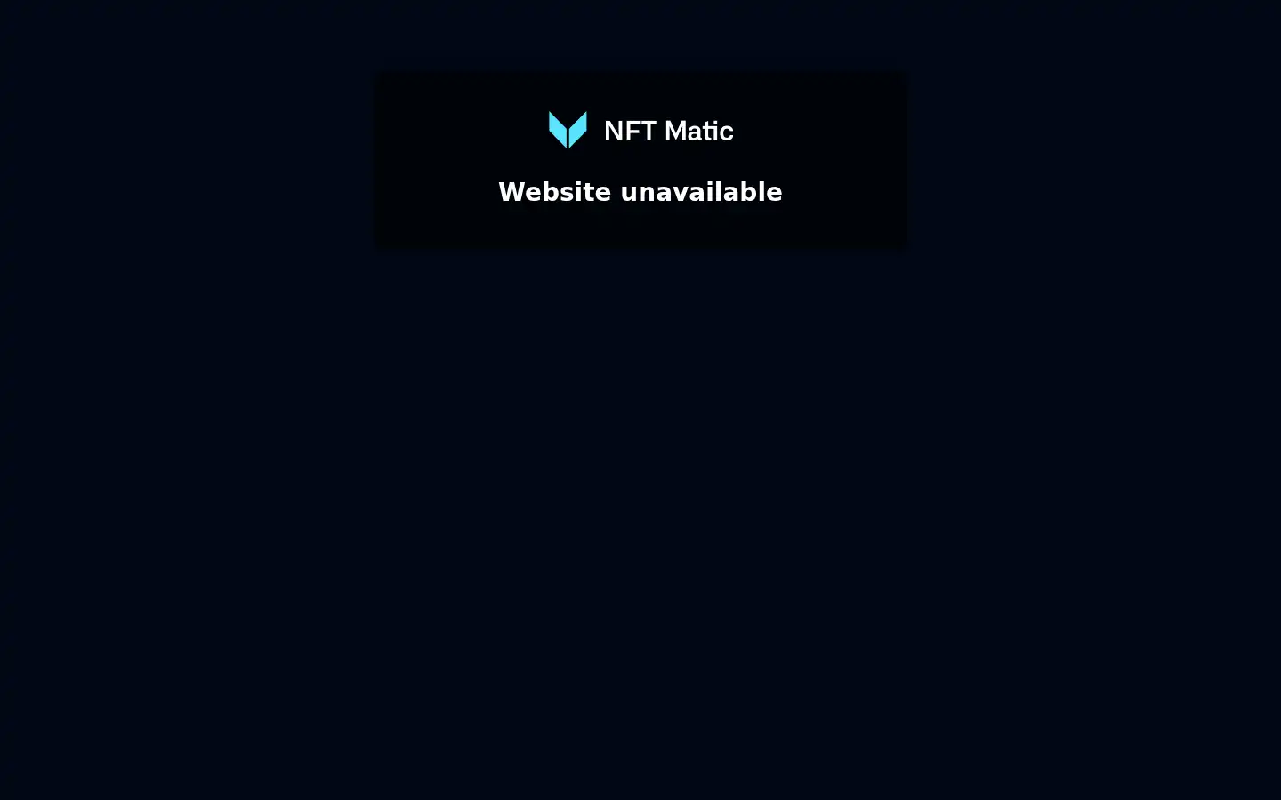Screenshot of nft-matic.com