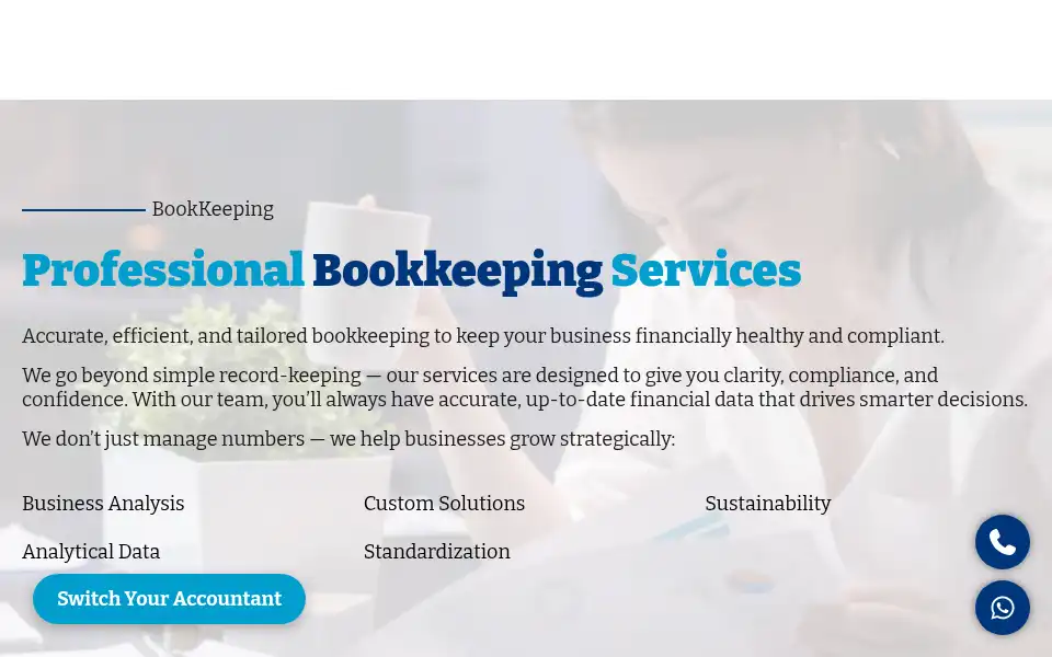 Screenshot of ngaccountants.co.uk