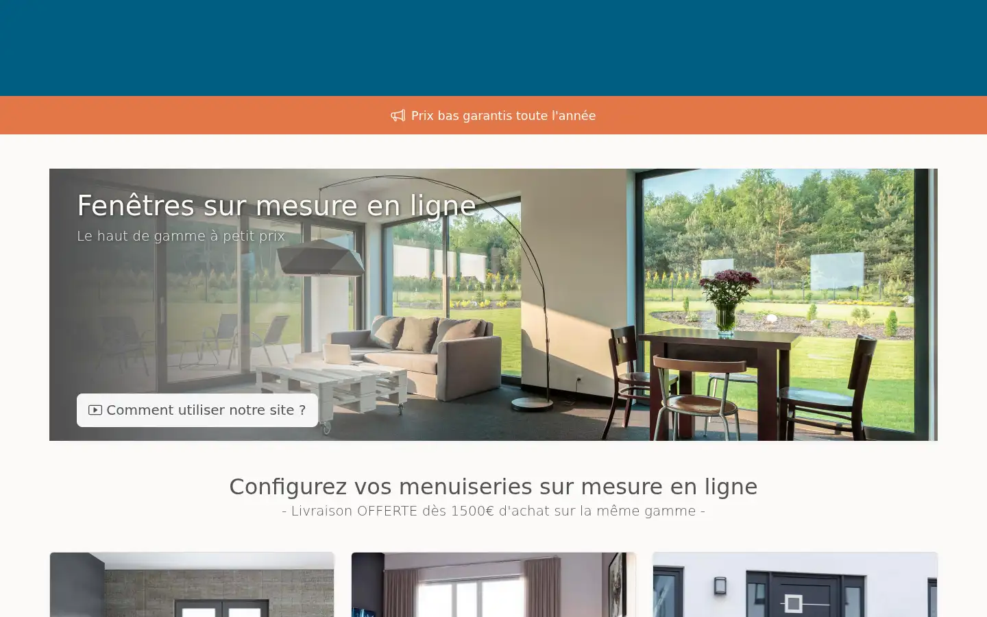 Screenshot of nghabitats.fr