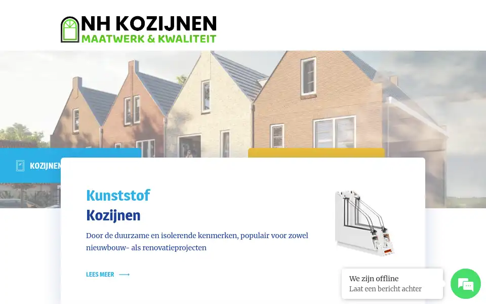 Screenshot of nhkozijnen.com