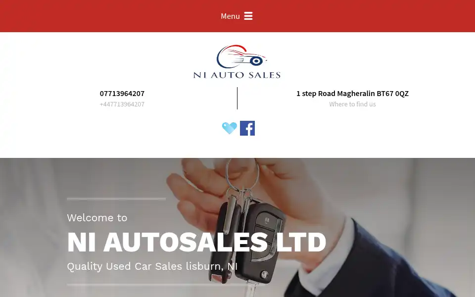 Screenshot of niautosales.co.uk