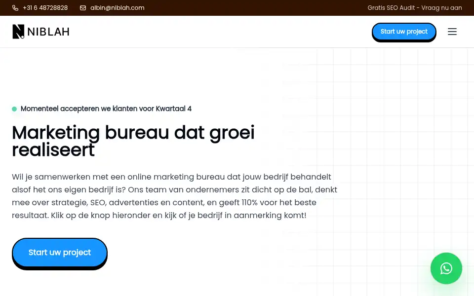 Screenshot of niblah.com