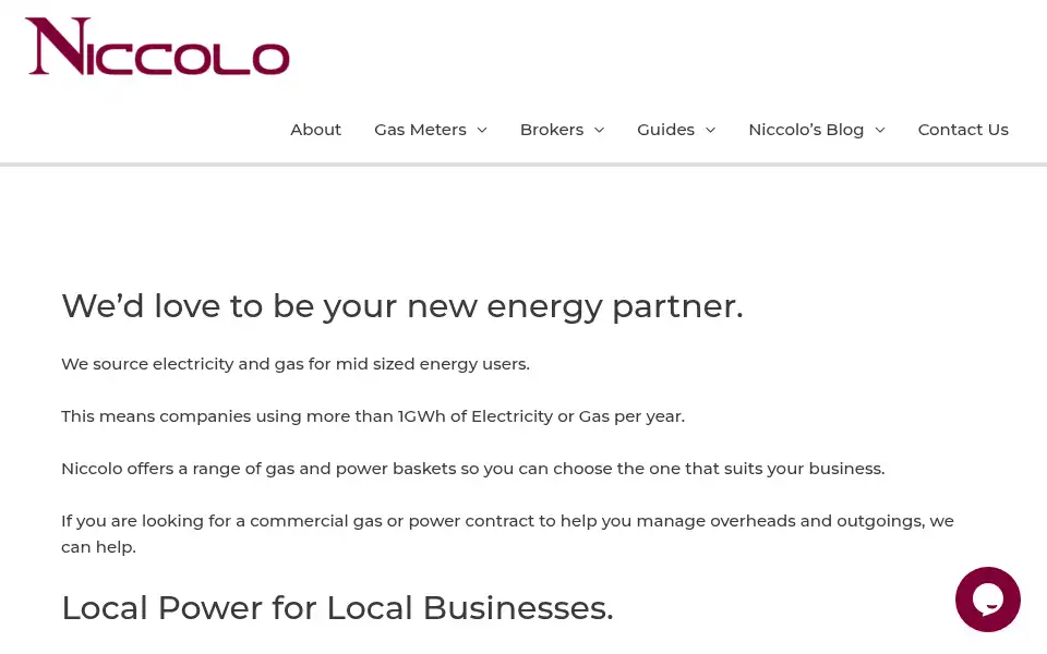 Screenshot of niccolo.co.uk