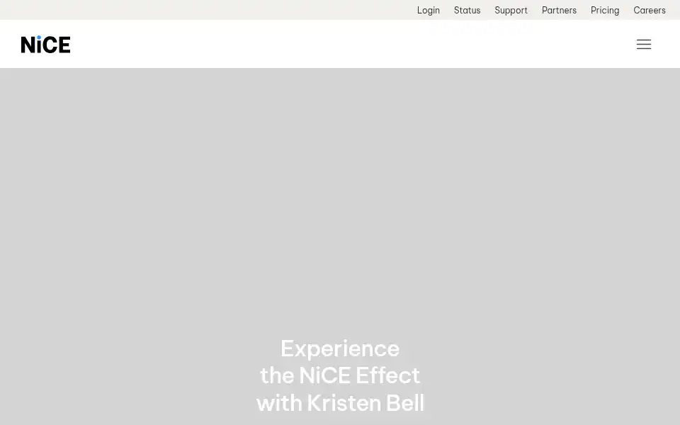Screenshot of niceincontact.com