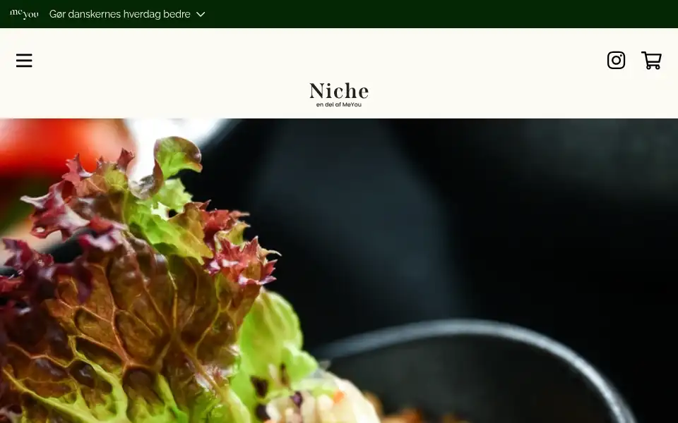 Screenshot of niche.dk
