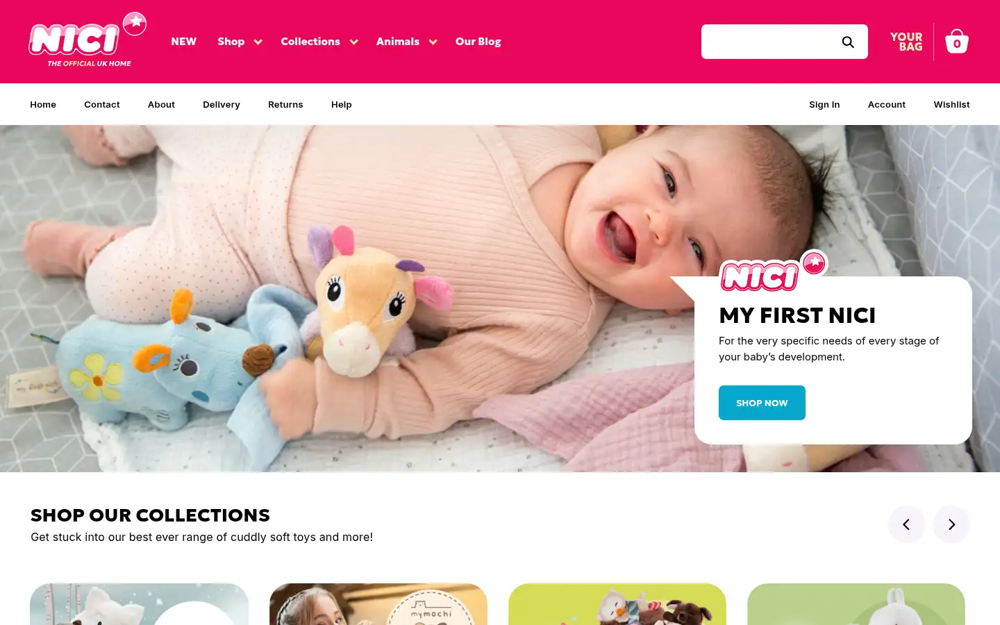 Screenshot of nici.co.uk