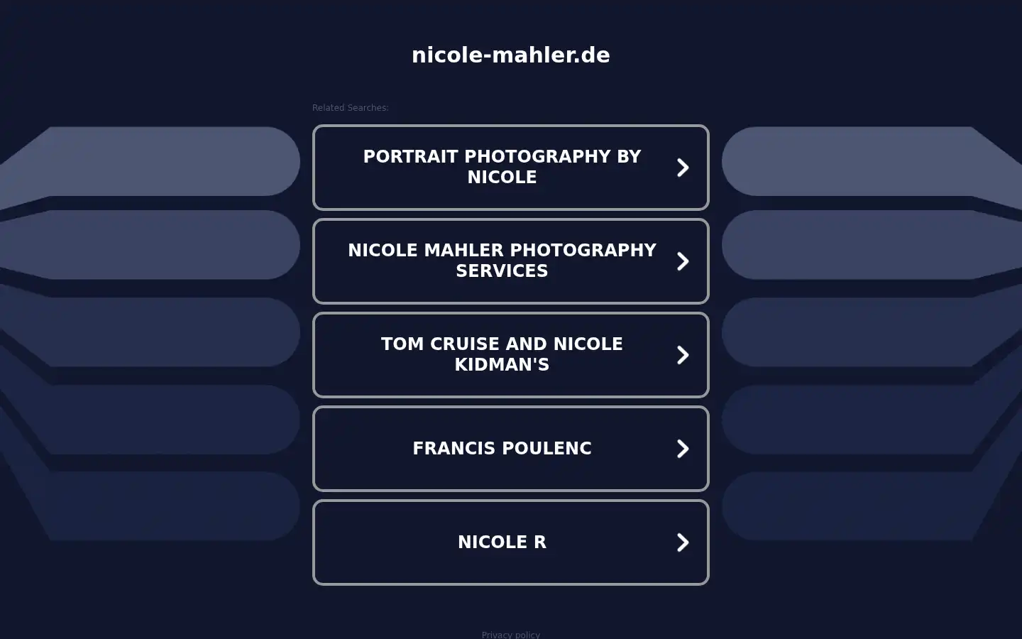 Screenshot of nicole-mahler.de