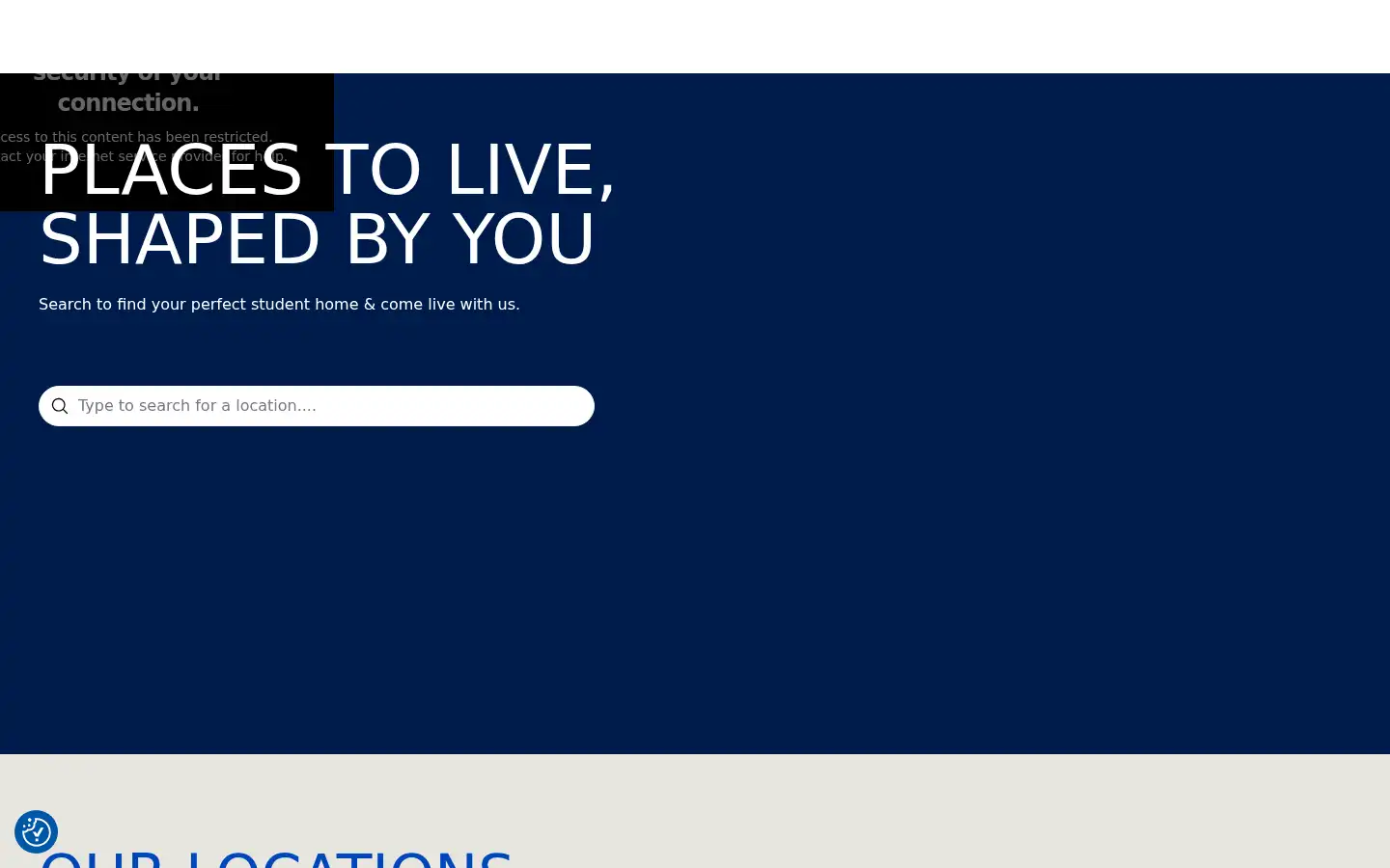 Screenshot of nidoliving.com