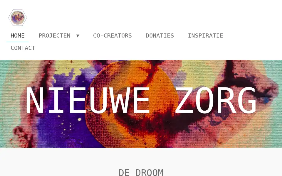 Screenshot of nieuwezorg.com