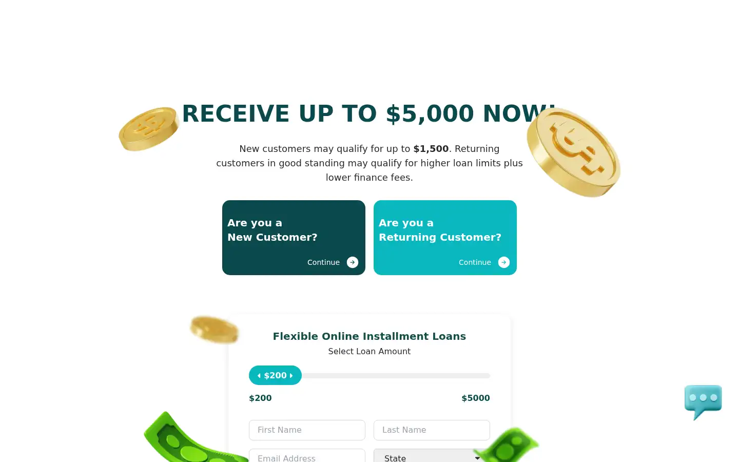 Screenshot of nightwindslending.com