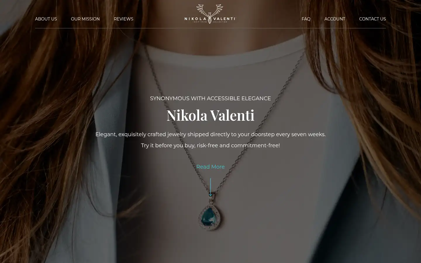 Screenshot of nikolavalenti.com