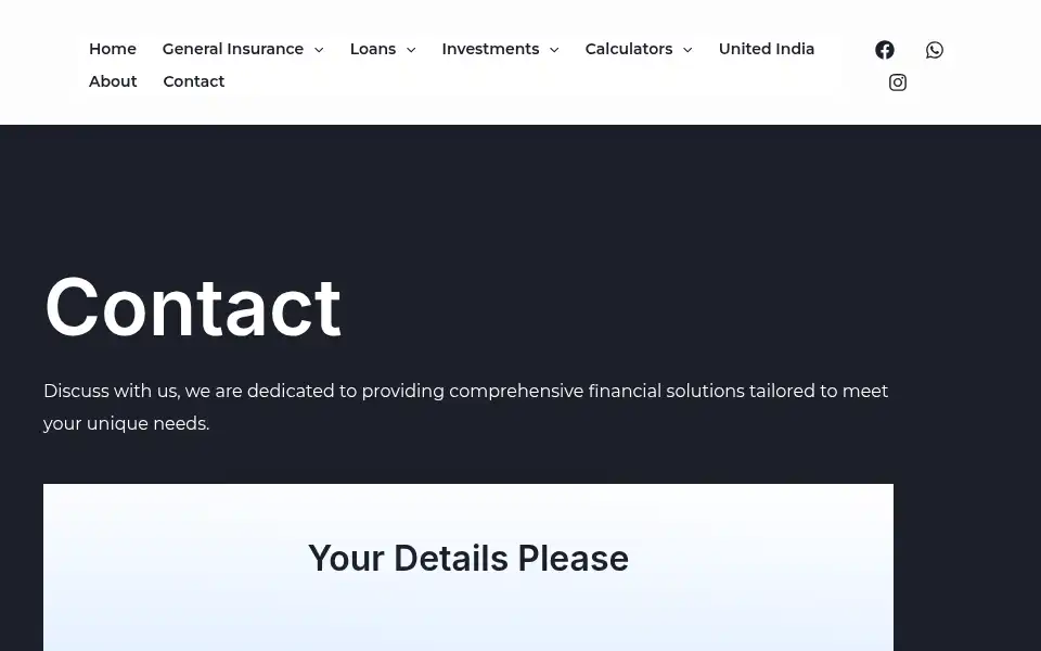 Screenshot of nileshborhade.in
