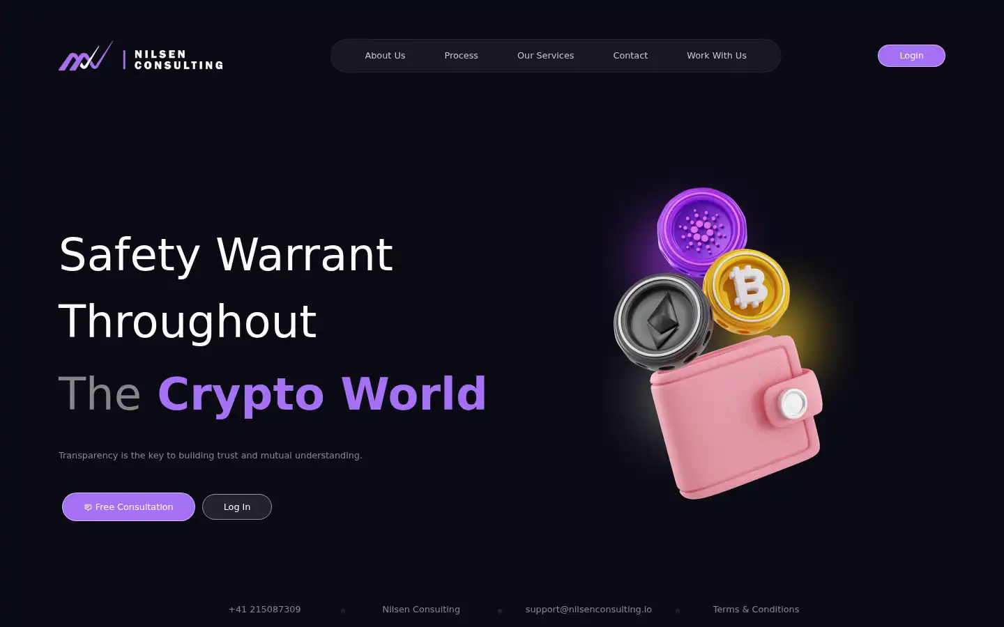 Screenshot of nilsenconsulting.io